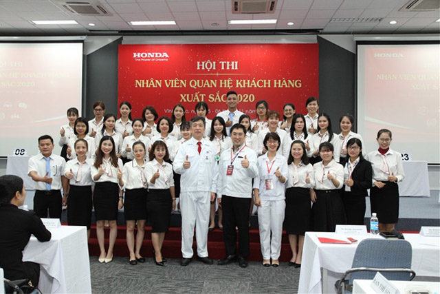 Honda Việt Nam tổ chức “Hội thi Nhân viên Quan hệ Khách hàng xuất sắc năm 2020” – Nỗ lực mang chất lượng dịch vụ tốt nhất tới Khách hàng