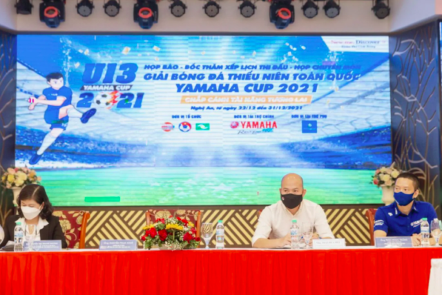 Họp báo và khai mạc Giải bóng đá Thiếu niên Toàn quốc U13 Yamaha Cup 2021 – Chắp cánh tài năng tương lai