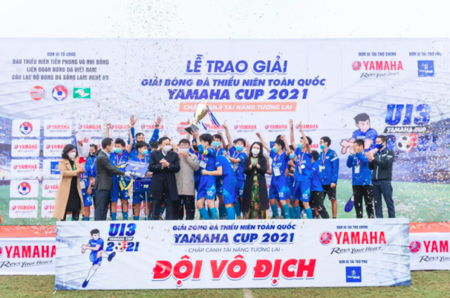 Trận Chung kết và Lễ trao Giải bóng đá Thiếu niên Toàn quốc Yamaha Cup 2021: Một mùa giải đầy cảm xúc