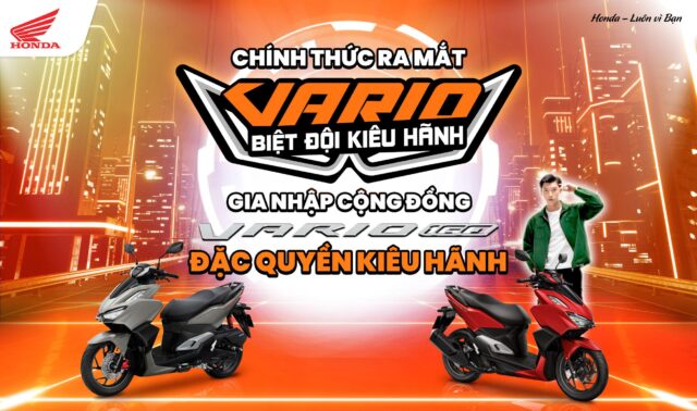 Honda Việt Nam chính thức ra mắt cộng đồng VARIO – BIỆT ĐỘI KIÊU HÃNH