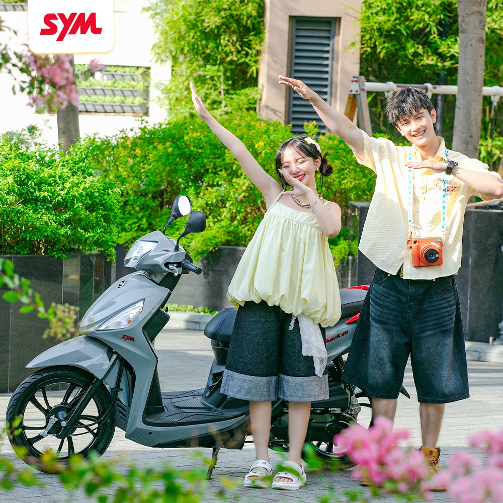 Đón hè năng động, di chuyển thông minh cùng SYM 50cc