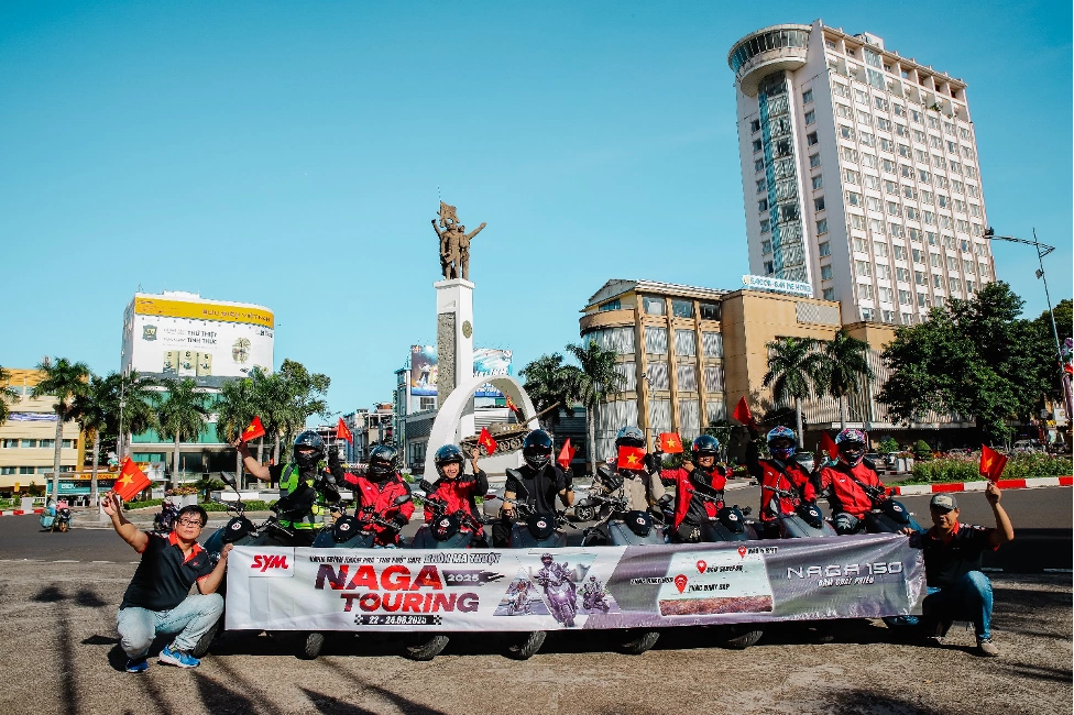 NAGA TOURING 2025: Hành trình “phiêu” đầy cảm hứng trên “dải đất hình chữ S”