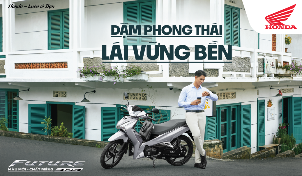 Honda Việt Nam ra mắt Future 125 FI 2026 mới – Đậm phong thái, lái vững bền-