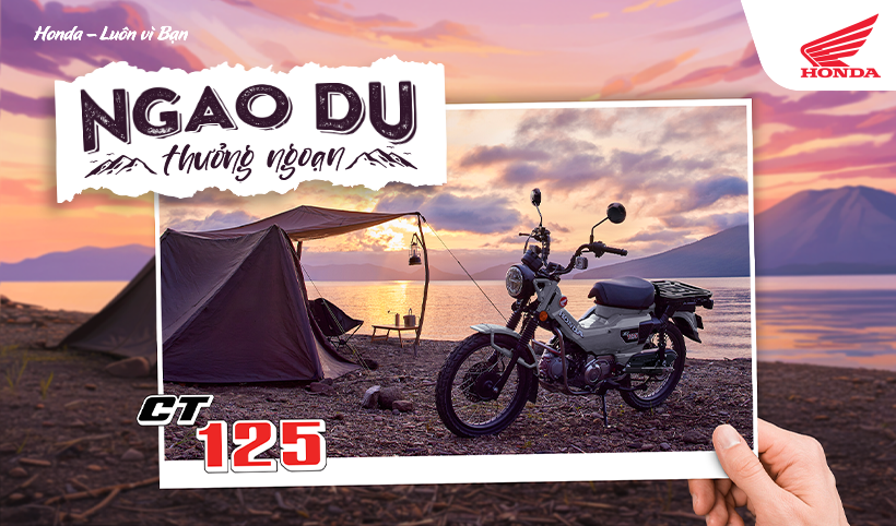 Honda Việt Nam lần đầu tiên giới thiệu mẫu xe CT125 – Đồng hành cùng khách hàng trên hành trình “Ngao du thưởng ngoạn”