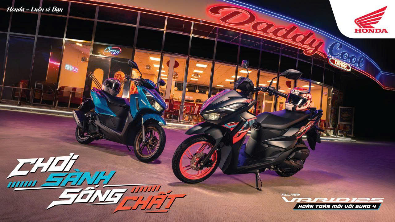 Honda Việt Nam giới thiệu Vario 125 hoàn toàn mới với thiết kế ấn tượng và động cơ đạt tiêu chuẩn khí thải EURO 4, là biểu tượng của chất “Chơi sành – Sống chất”